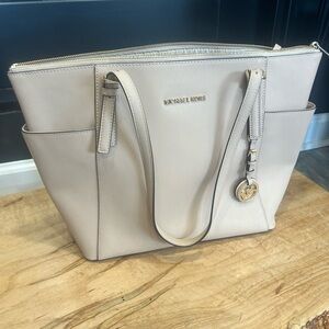 Michael Kors Beige Tote Bag